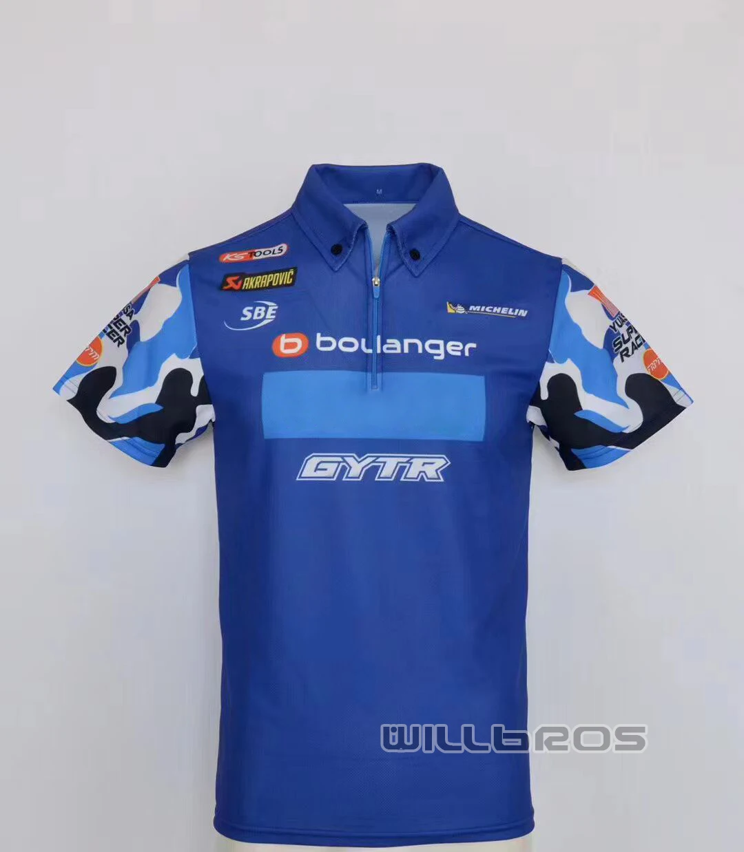 

Polo Shirt T-shirt Mens Motocross Enduro Moto Cross Mountain Bicycle Off-road ATV UTV Sport Summer Blue T Shirt