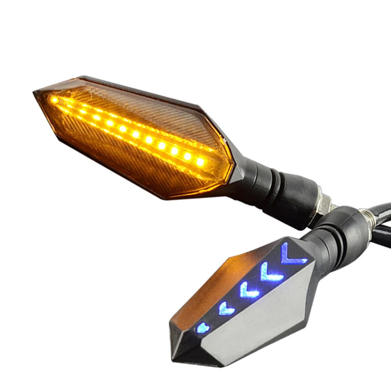 

2 шт./лот 12 В универсальная светодиодная мигающая лампа Winker Для мотоцикла чоппера электронного велосипеда Световые индикаторы