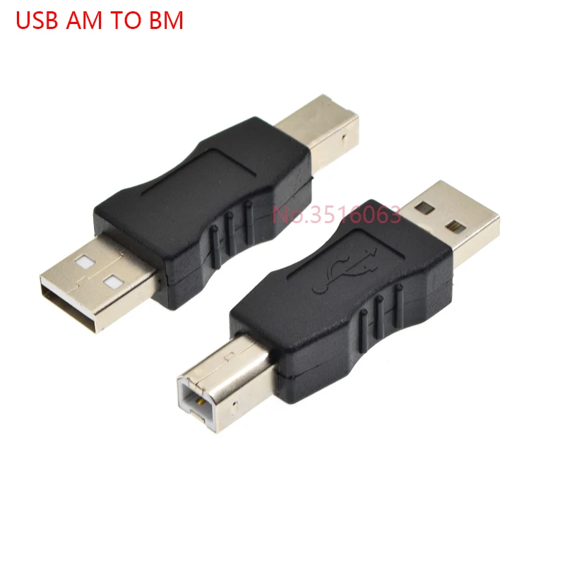 

1/2/5 шт., адаптер для принтера USB 2,0