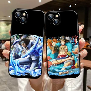 one piece anime phone case for funda iphone 13 11 pro max 12 mini x xr xs max 6 6s 7 8 plus se 2020 celular silicone cover soft free global shipping