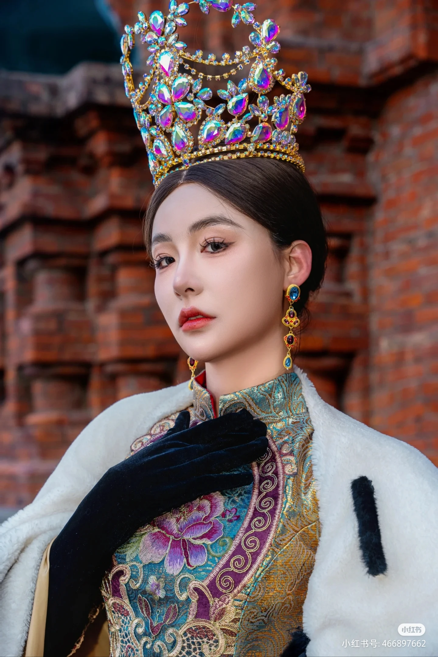 Большая корона для волос NiuShuya русской принцессы большая диадема Ab увеличенные