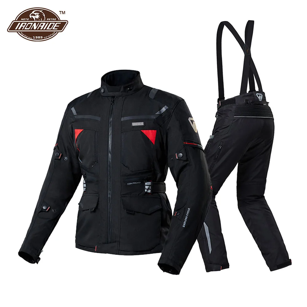 

Cold-proof Motorcycle Jacket Anti-drop Wear-resistant Jaqueta Motociclista Removeable Linner Motocross Jacket Racing Jacket Men