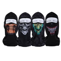 motorcycle face mask horror skull mask hat helmet scarf cycling balaclava full face mask quick dry outdoor cycling casque hats