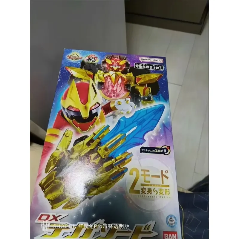 Оригинальная коллекционная фигурка Bandai DX No.1 SENTAI GOZYUGER TEGASWORD Leon Buster 50 Sentai Ring, модель, игрушка, подарок для фанатов Bandai (art.: 3920db4e56344) - 3920db4e56344