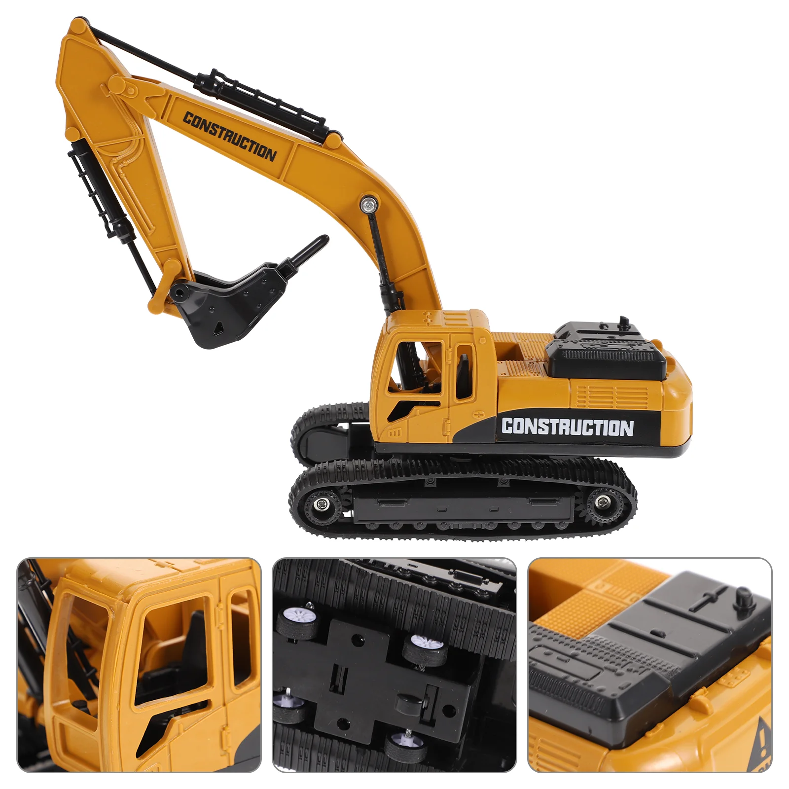 

Excavator Toys Interesting Plaything Inertia Crane Children Model Plastic Imitation Educational