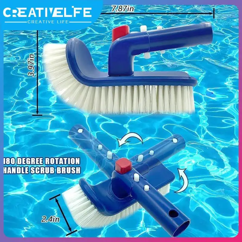 

Household Cleaning Tools Scrub Brush Plastic High Quality Pool Cleaning Brush Pool Cleaning Tool Swimming Cleaning Brush
