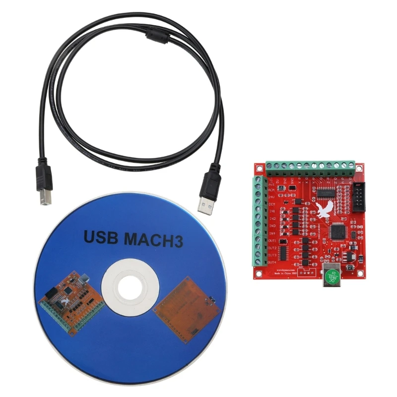 

4 Board with USB Cable Motion Controller Driver Board for Stepper Motor Driver