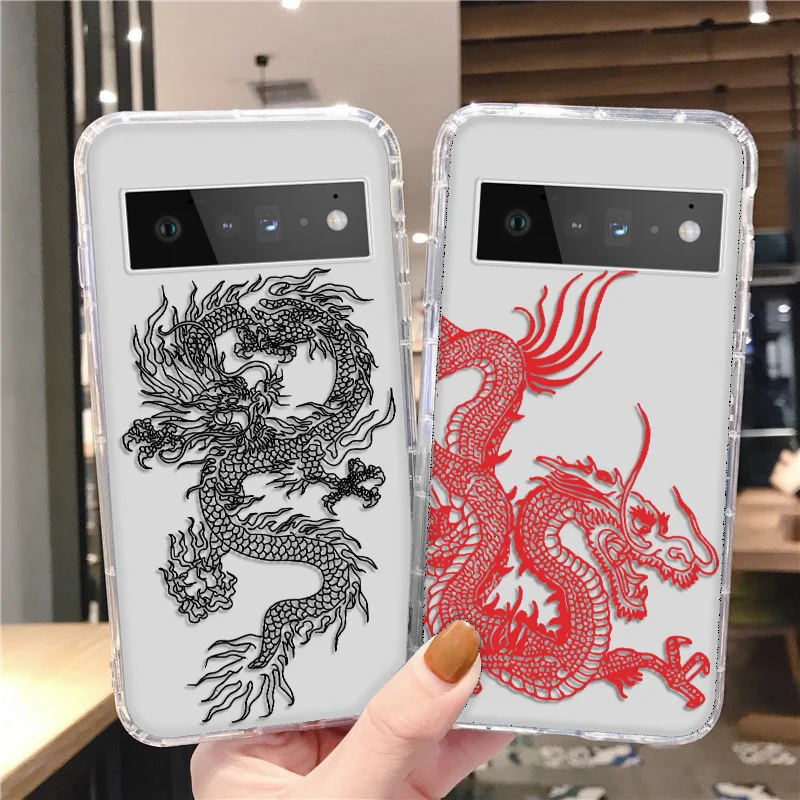 Силиконовая задняя крышка для Google pixel 6 Pro ультратонкая мягкая прозрачная чехол |