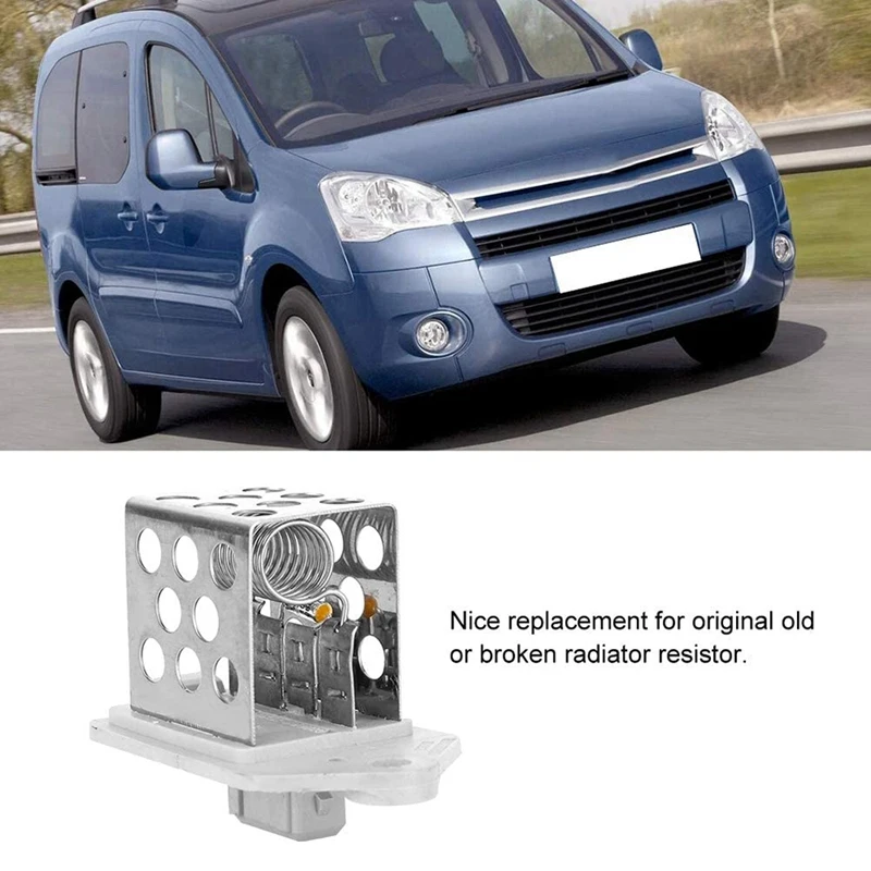 Резистор электродвигателя воздуходувки 9641212580 для Citroen Berlingo C5 Peugeot 206 307 406 807