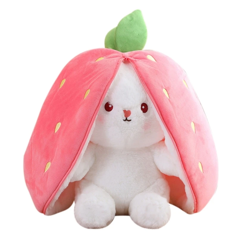 

Soft Stuffed Rabbit Plush Cushion Children Sleeping and Playing Toy Home Decors