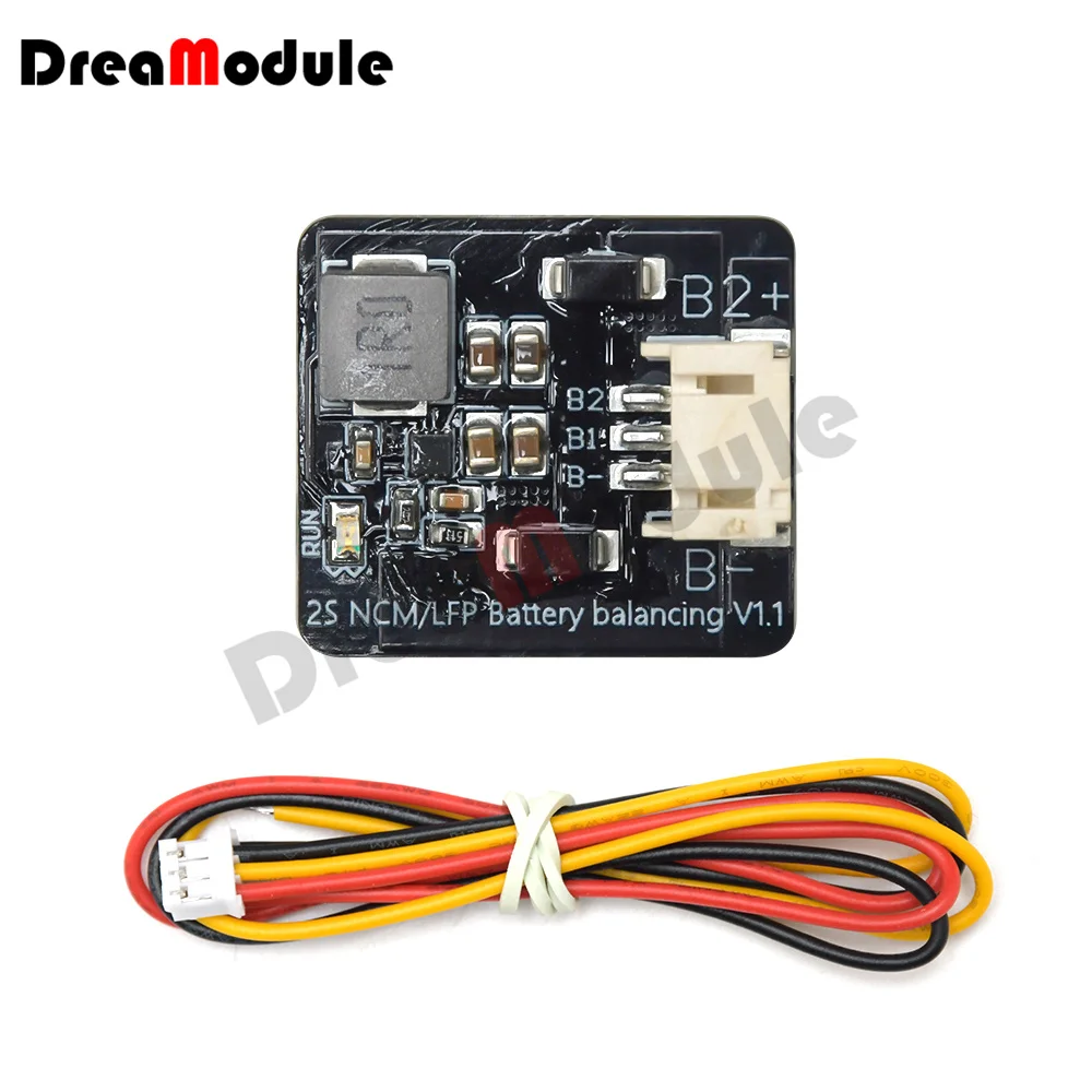

1.2A 2S-14S Lithium Battery Active Equalizer Energy Transfer Board Inductive Transduction 1.2A High Current Equalization Module