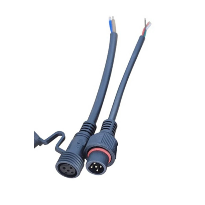 

Силовая резиновая промышленная розетка L9BE, штекер и гнездо 2/3/4/5/6/7/8P, электрический разъем для светодиодных бытовых приборов