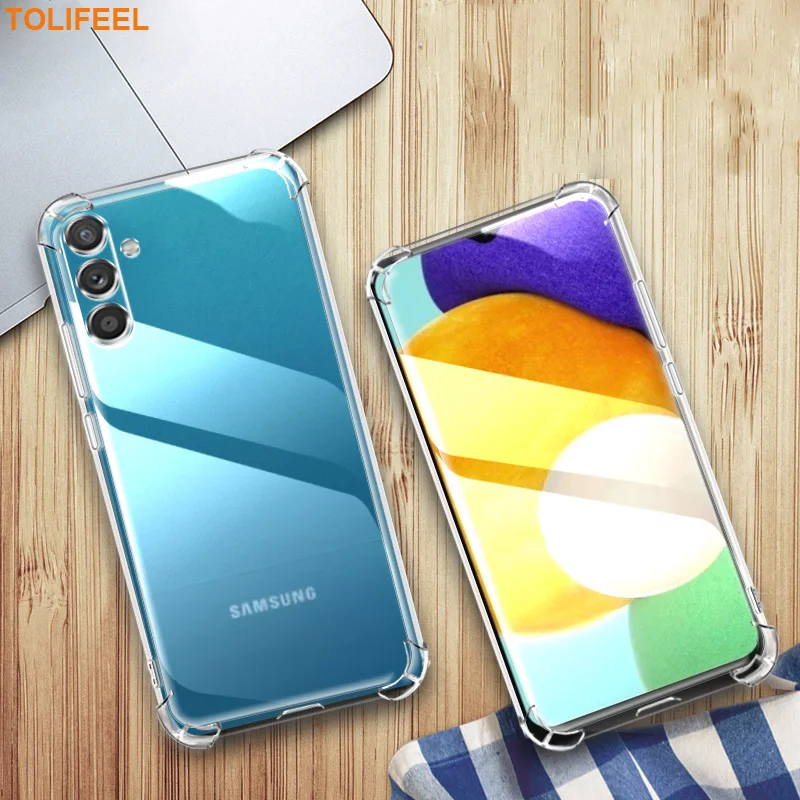 Shockproof Airbag Case For Samsung Galaxy A10 A20 A20E A30 A40 A50 A60 A70 A80 A90 A6 A8 Plus A7 A9 2018 Transparent Phone Cover