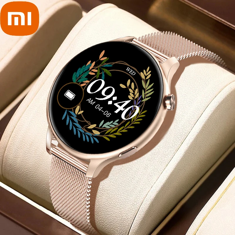 

Новинка 2022, женские Смарт-часы Xiaomi, мужские и женские спортивные Смарт-часы с пульсометром и Bluetooth-вызовом, тонкие легкие Смарт-часы для женщ...