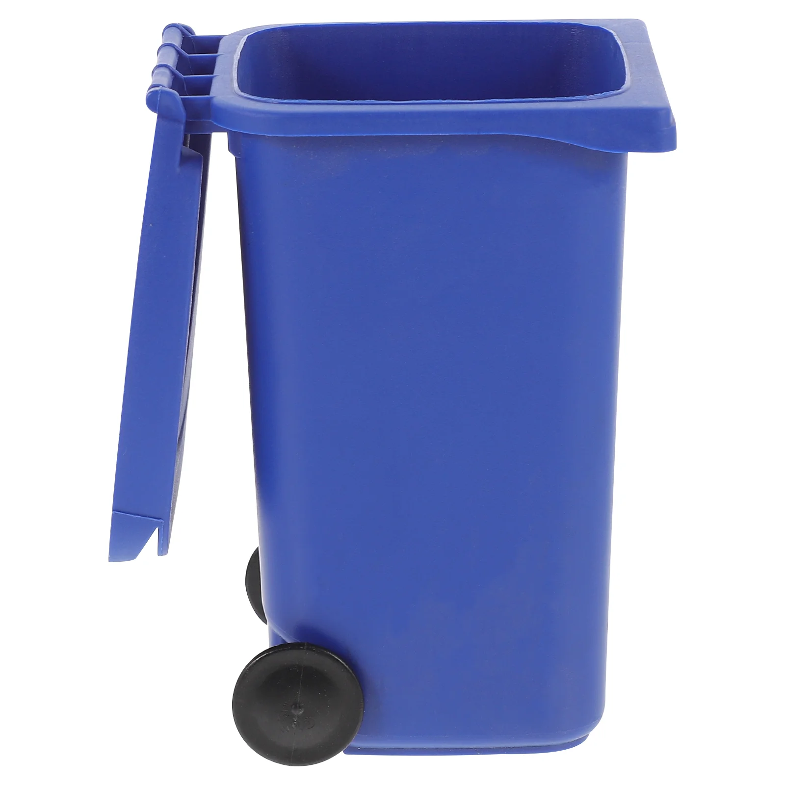 Держатель для ручек и мусорных баков настольный органайзер мусора с крышкой