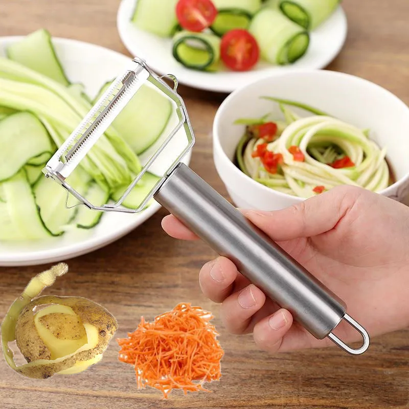 

Stainless Steel Peeler Potato Grater Cucumber Potato Cutter Slicer Fruit and Vegetable Planer Peeling Knife Kitchen Tools
