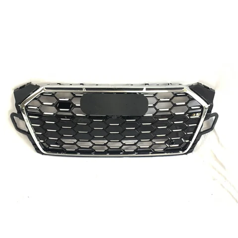Решетка переднего бампера Rs5 B95 Sline Grill S5 Design ABS Grill для Audi A5 F5 Sportback 2020 2021 2022 2023 2024