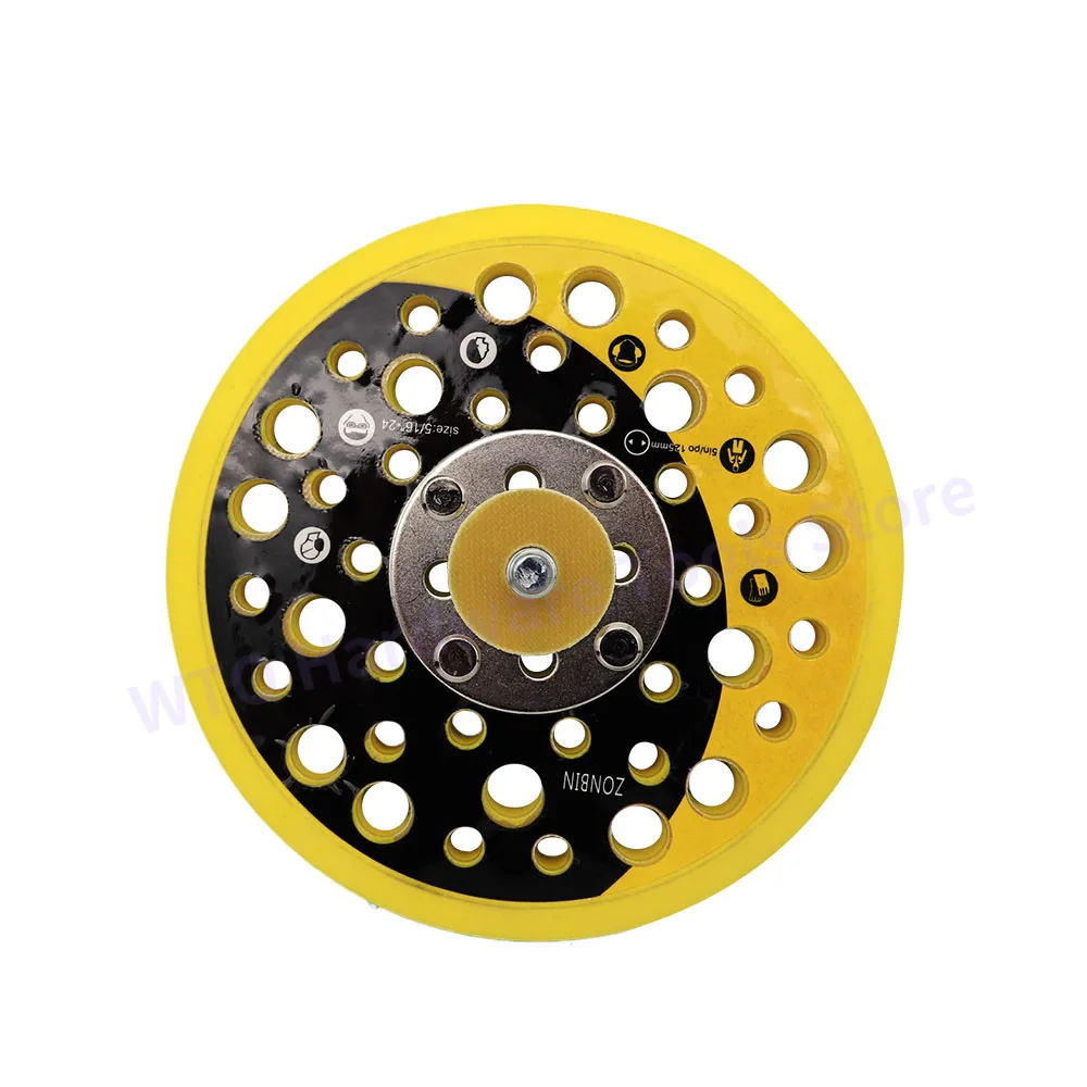 

1 шт., 5-дюймовый полирующий шасси, лоток для шлифовального диска, основание диска, пневматическая машина для наждачной бумаги, липкий диск, аксессуары для шлифовальной машины MIRKA