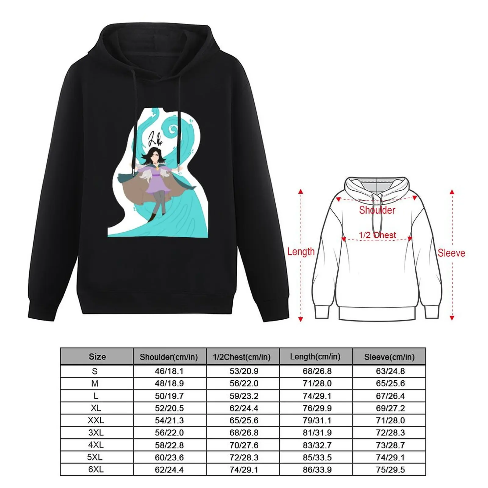 Keeper of the Lost Cities - пуловер с капюшоном Linh Song мужская осенняя одежда в стиле аниме