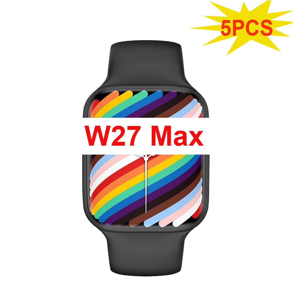 Najtaniej 5 Sztuk W27 Max Smartwatch