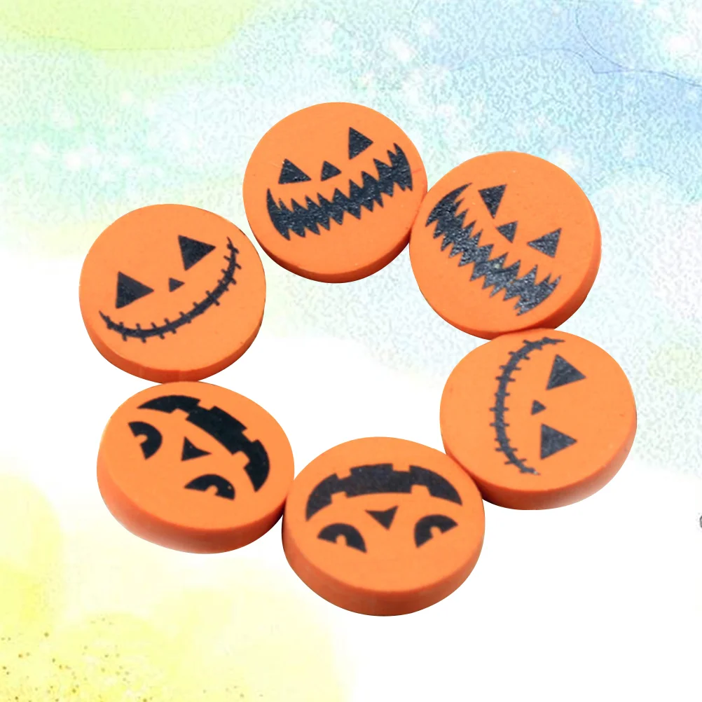 

36Pcs Erasers Pumpkin Shaped Jack-- lantern Erasers Novelty Party Favor Prize Reward for Student Classroom Party Bag Filler