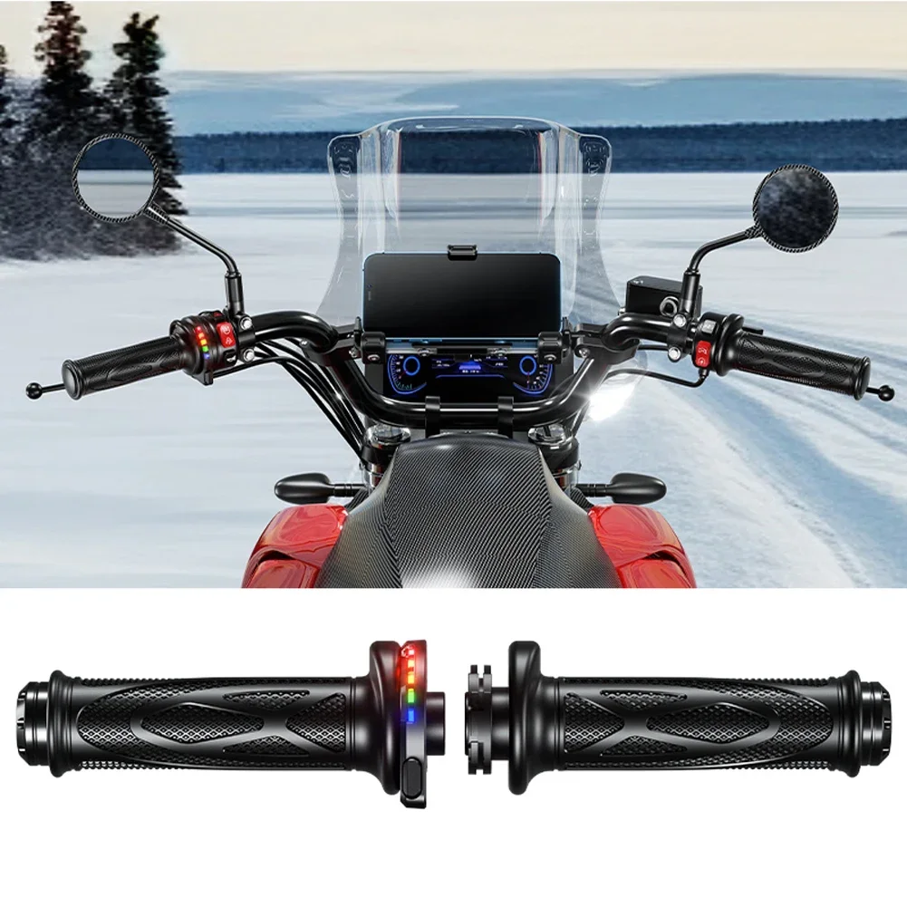 Мотоциклетные Грипсы с подогревом 12 В постоянного тока