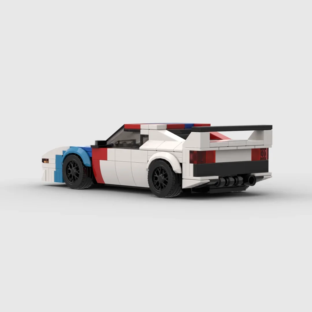 Гоночный спортивный автомобиль MOC первого поколения M1 скоростной чемпион гонщик