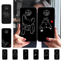 french bulldog phone case for redmi 9 5 s2 k30pro silicone fundas for redmi 8 7 7a note 5 5a capa