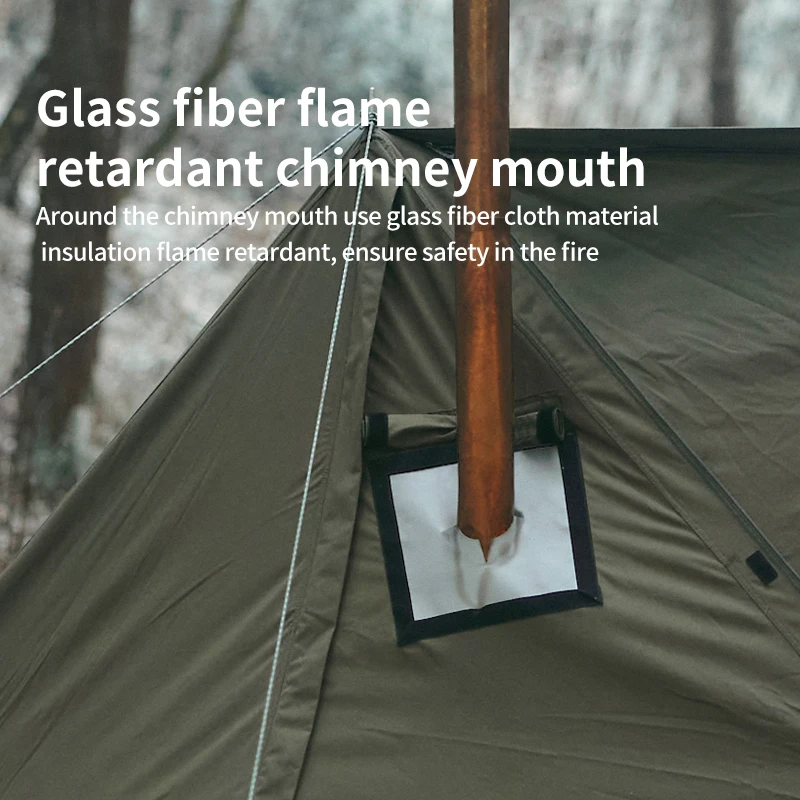 Naturehike Ares Кемпинговая палатка Уличная походная с одним укрытием TC Хлопок