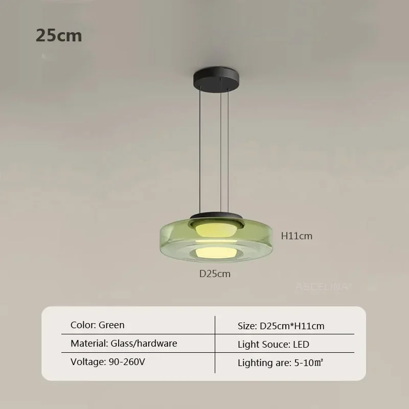 

Стеклянная подвесная люстра TAONUANSHU