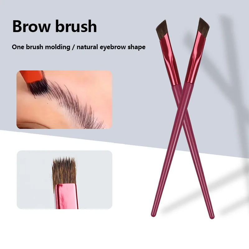

2023 Alori Wild Eyebrow Brush Square Stereoscopic Painting Hairline Eyebrow Paste Artifact Eyebrow Brush Brow Makeup Brushes