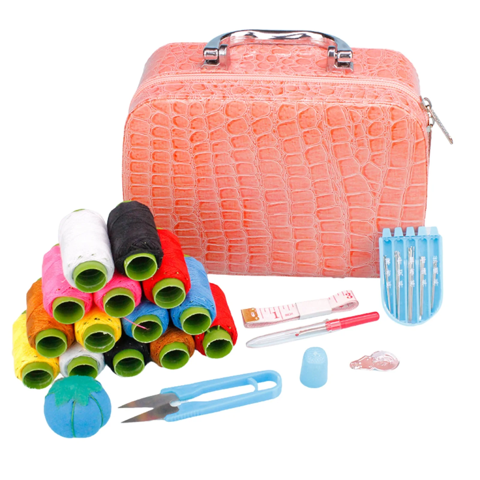 

Sewing Accessories Organizer Basic Home Sewing Basket Stitching Repair Kit For Kids Girls Sewing Supplies For Home Travel Kids