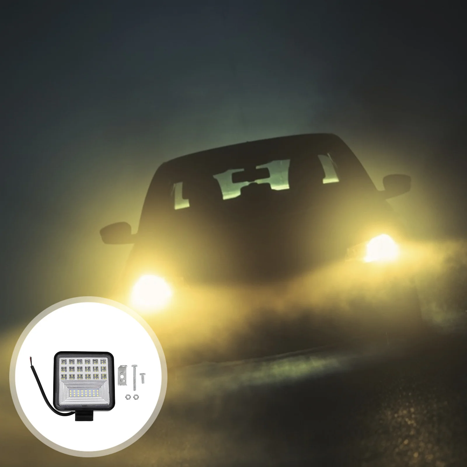 

Car Led Light Roof Searchlight Maintenance Auxiliary Off Road Lights Work Vehicle Spotlight Pods