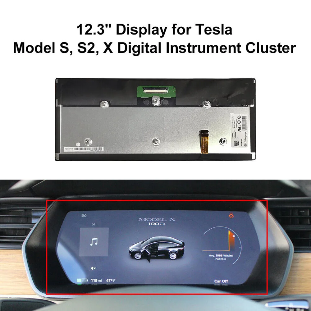 

Сменный ЖК-экран для Tesla Model S 2 X LA123WF1(SL)(01), 12,3 дюйма