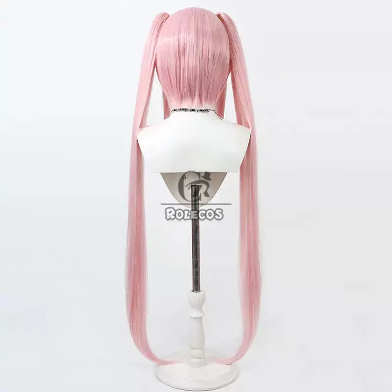 Mashle: Magic and Mcles Love милые парики для косплея длинные розовые волосы с хвостиком