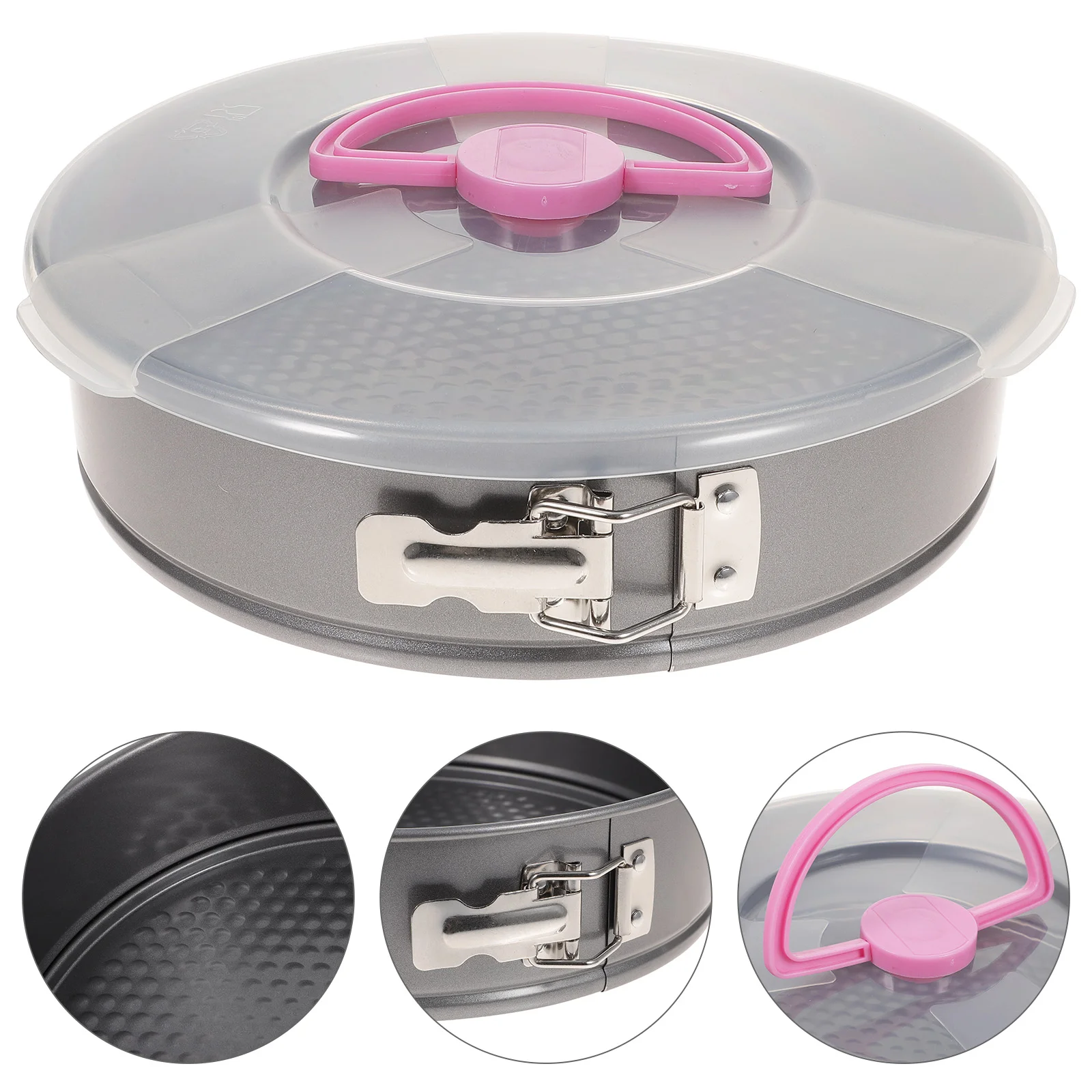 

Cake Baking Pan Round Pans Springform Cheesecake Mold Tin Stick Non Tray Spring Bread Nonstick Tins Bakeware Metal Dish Loaf