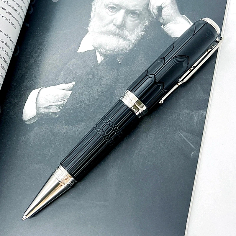 

Top quality Victor Hugo Black monte ballpoint pen / Roller ball pen business office stationery luxury MB ball pens