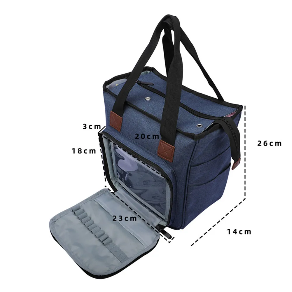 Crochet Knitting Storage Bag For Needles And DIY Needle Arts Craft Yarn Hook Sewing Tools |