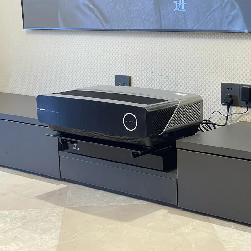 

Электрическая телескопическая платформа для лазерного ТВ, ультракороткий проектор UST 530*325*55 мм, телескопический ход 0-290 мм