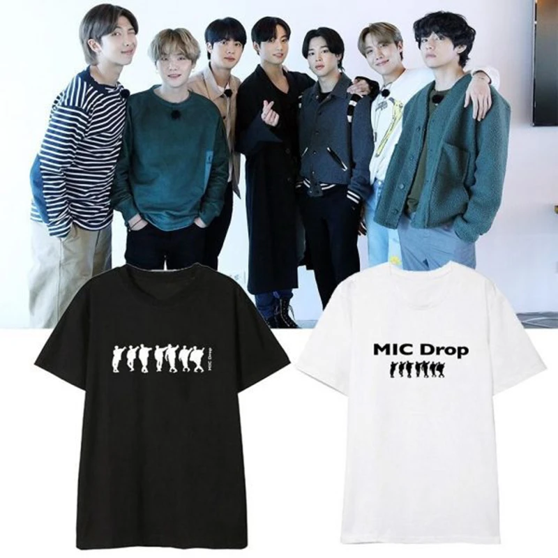 

Kpop Fashion Women's T-Shirt Summer Harajuku Casual All-match Tee Tops 2022 New Trend Couple Streetwear