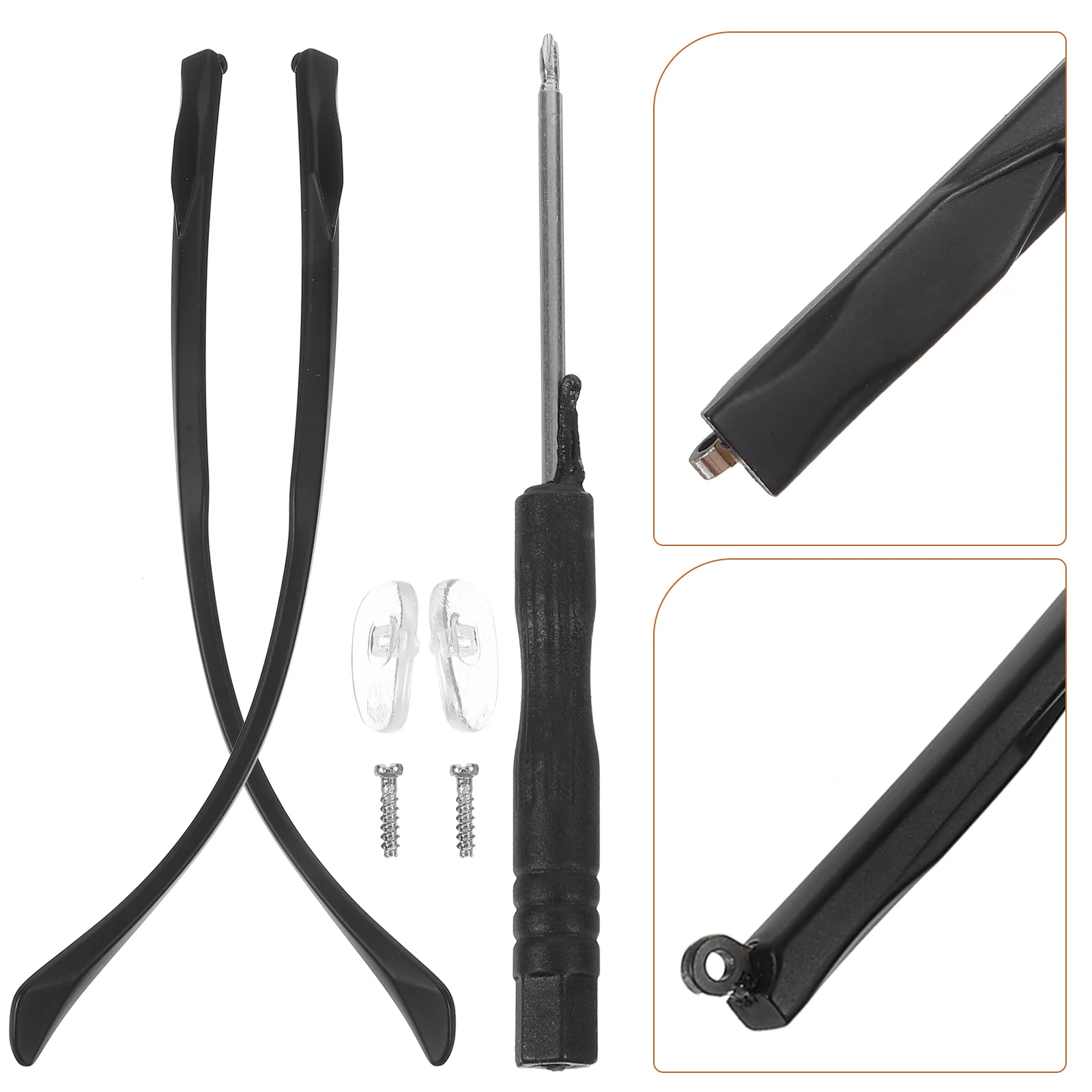 Кронштейн для ног очков комплект ремонта запасная оправа детали храма ножки