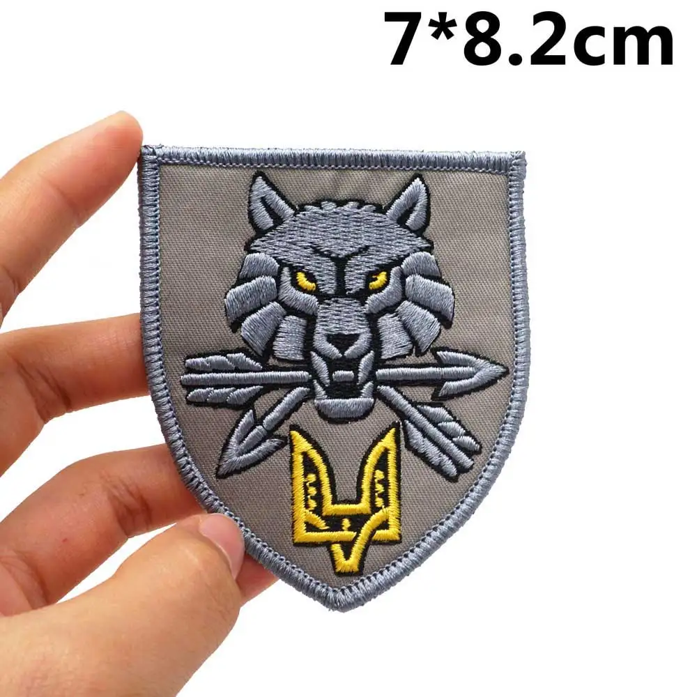 Новый значок для спецопераций тактические вышитые нашивки с крючком сзади