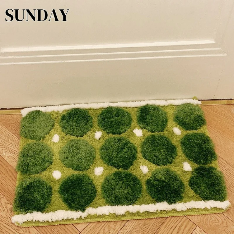 3D полиэстеровые ковры из мха