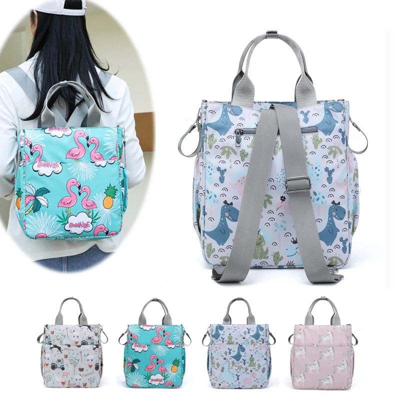 

Fashion Mommy Diaper Bag Backpack Portable Travel Stroller Bag Large Capacity Mother Bag Carrying Pregnant Baby Nappy Backpacks