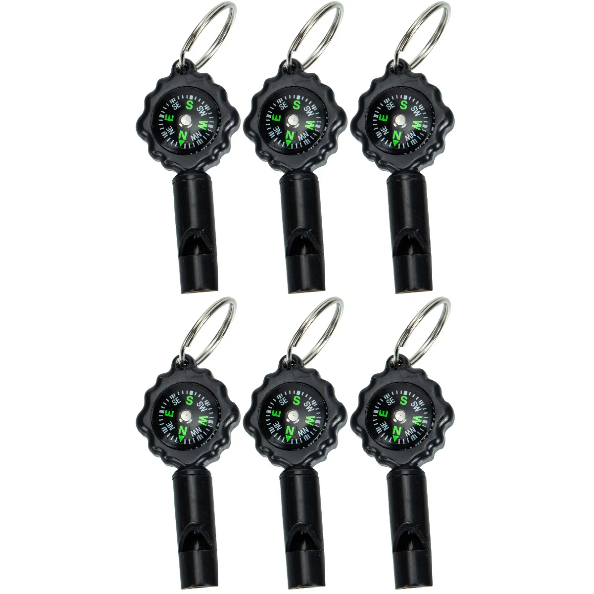 

Whistle Compass Keychain Camping Hiking Survivaloutdoor Referee Whistles Dog Emergency Safety Mini Jacket Life Training Pet