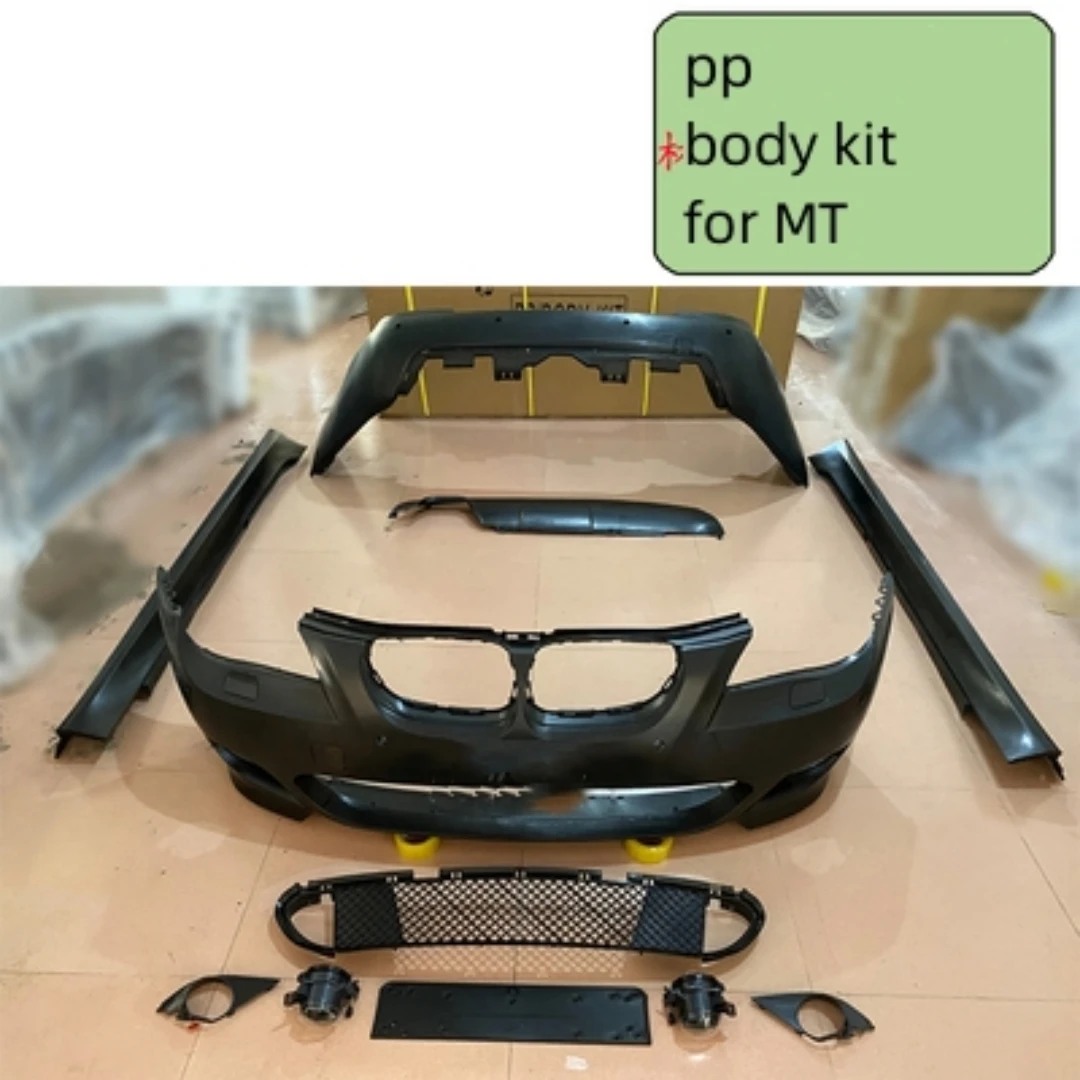 

Комплект для BMW 5 серии E60 upgrade M2C M5 M4 M6, передний и задний бампер, капот двигателя, боковая юбка, заднее крыло, АБС-пластик, полипропилен