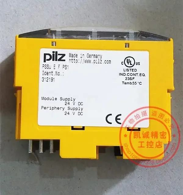 Фото Оригинальный немецкий модуль PILZ PSSU E F PS1 312191, в наличии, доступен для продажи (март 2026 г.) №2