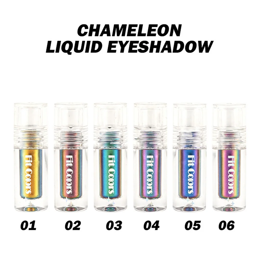 

Chameleon Liquid Eyeshadow Shiny Metallic Glitter Eye Shadow Waterproof Long Lasting Sparkling Eyeshadow Makeup