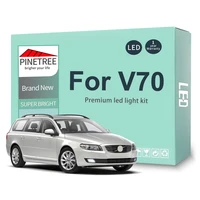 led interior light kit for volvo v70 1998 2010 2011 2012 2013 2014 2015 2016 led dome map license plate light canbus