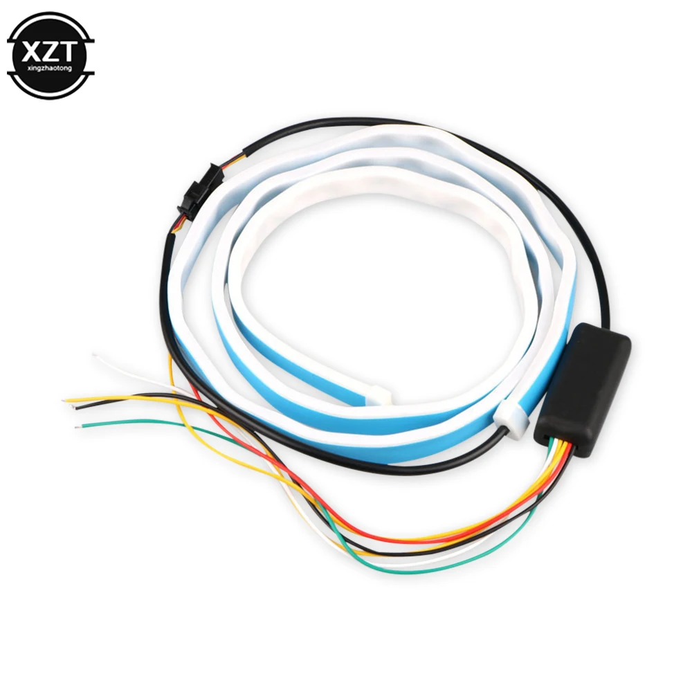 НОВЫЙ 120/150 см задний фонарь багажника автомобиля красочный динамический